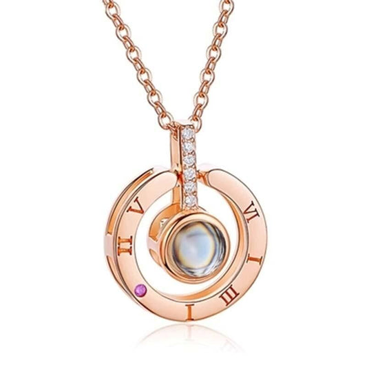 Collar amor eterno 100 idiomas